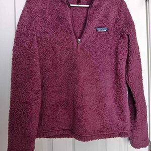 Patagonia Women's Maroon Fleece Pullover